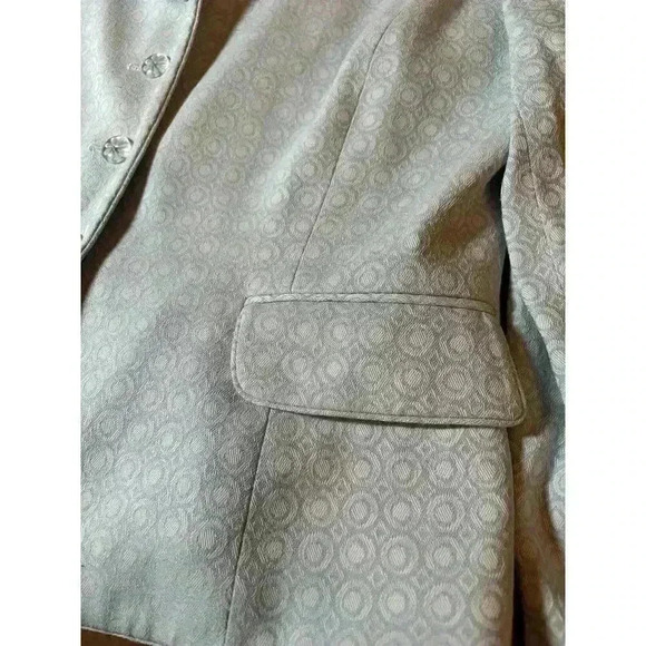 Tahari by Arthur s Levine blazer button down size 12 cute detailed buttons - Picture 5 of 8